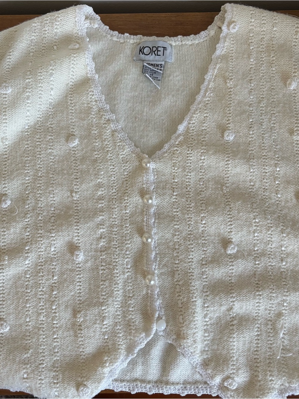 🍂FALL Koret White Sweater Vest